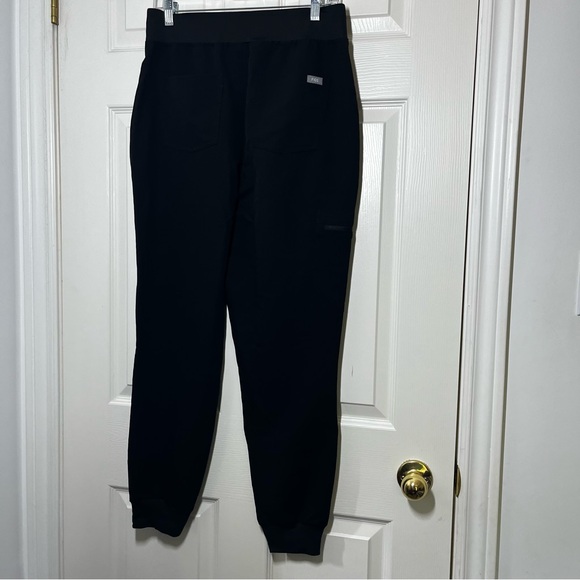 Figs Black High Waisted Zamora Joggers - Picture 2 of 10